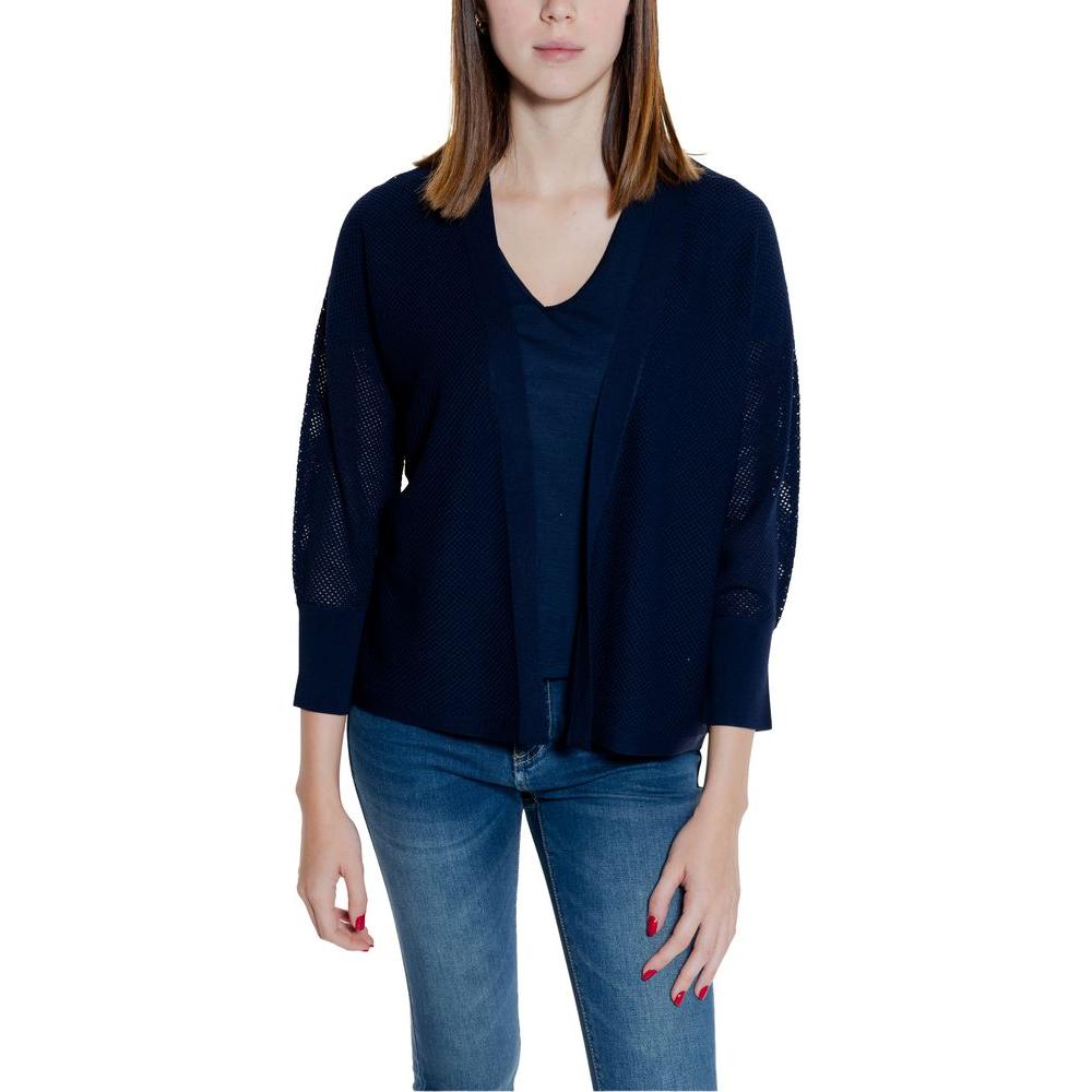 Street One Blue Viscose Cardigan Street One Tan
