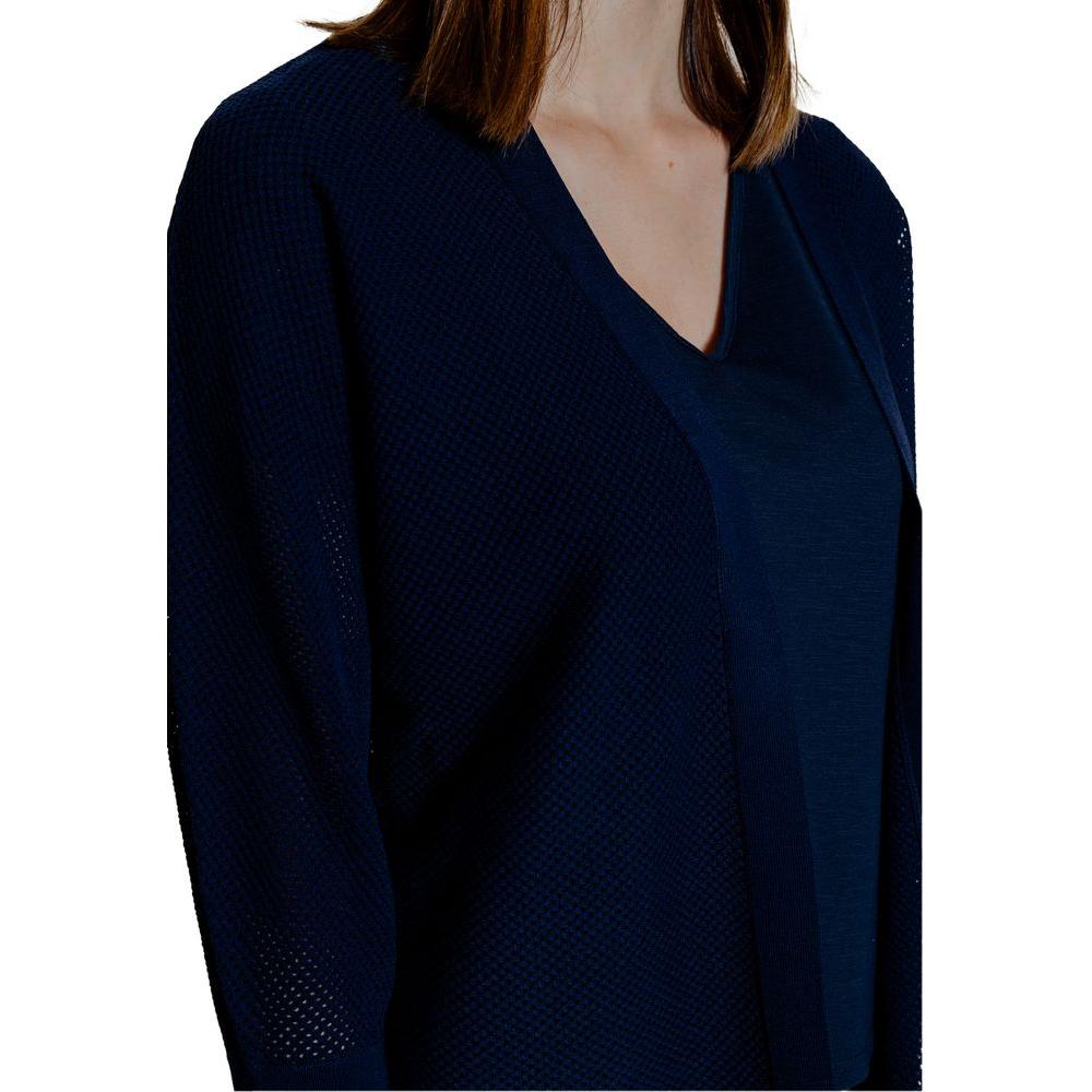 Street One Blue Viscose Cardigan Street One Black