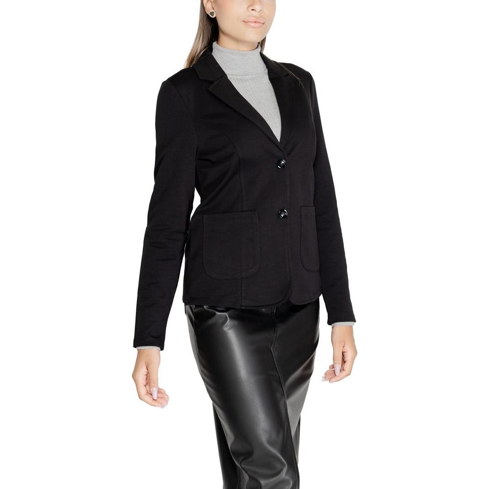 Street One Black Viscose Suits & Blazer Street One Black