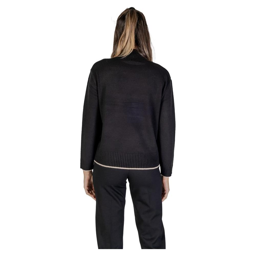 Street One Black Polyester Sweater Street One Black