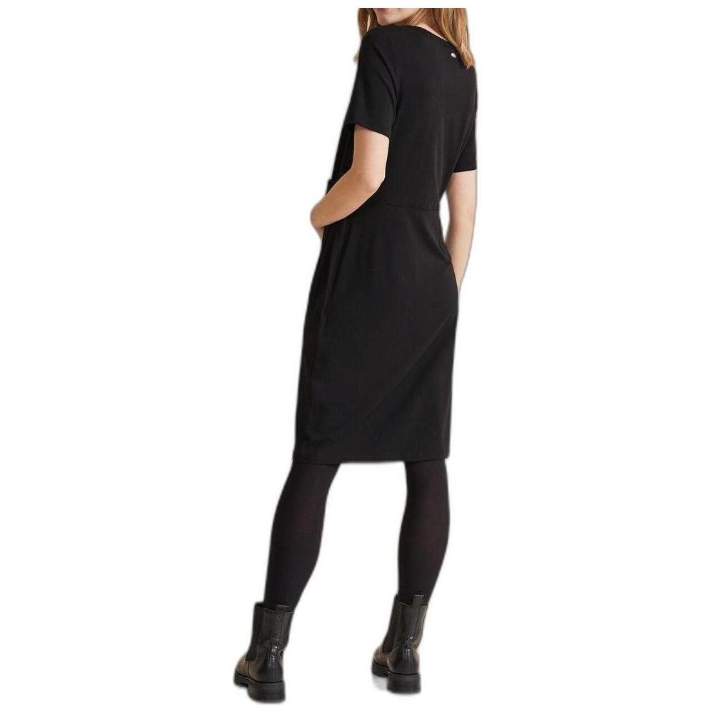 Street One Black Cotton Dress Street One Black