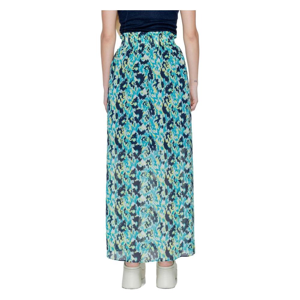 Morgan De Toi Turquoise Polyester Skirt Morgan De Toi Dark Sea Green