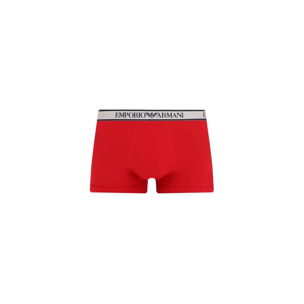 Emporio Armani Underwear Red Cotton Underwear Emporio Armani Underwear Firebrick