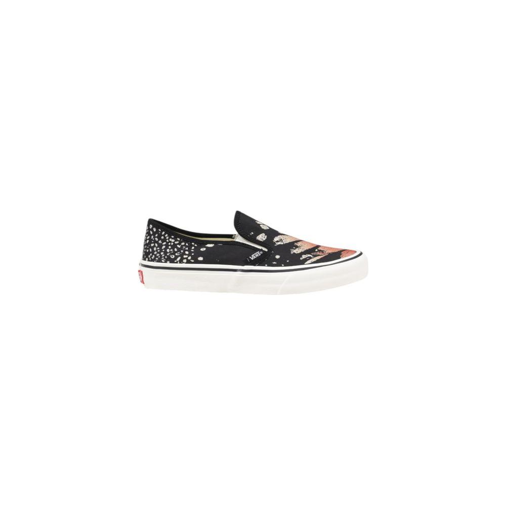Vans Black Leather Sneaker Vans Light Gray