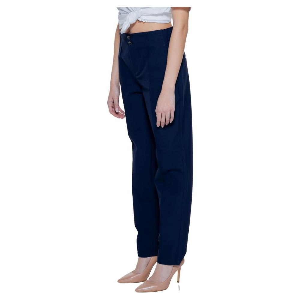 Street One Blue Polyamide Jeans & Pant Street One Dark Gray