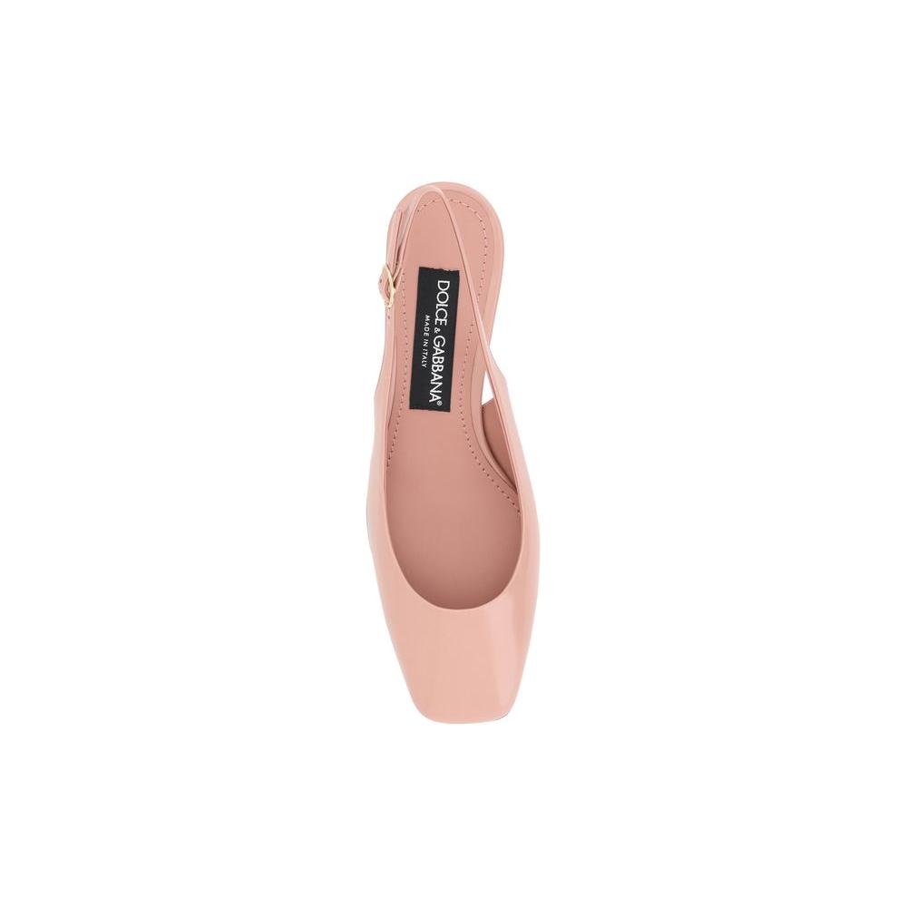 Dolce & Gabbana Slingback Pumps Dolce & Gabbana Tan