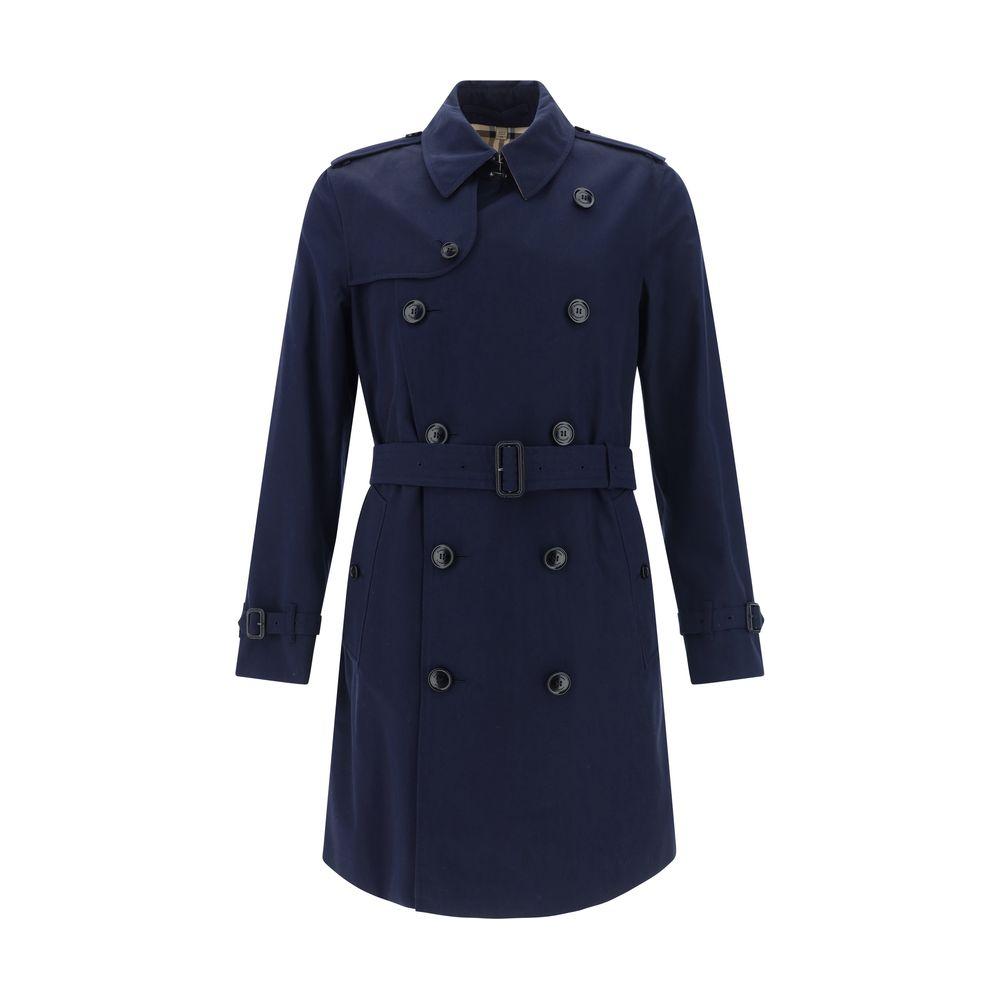 Burberry Kensington Coat Burberry Dark Slate Gray