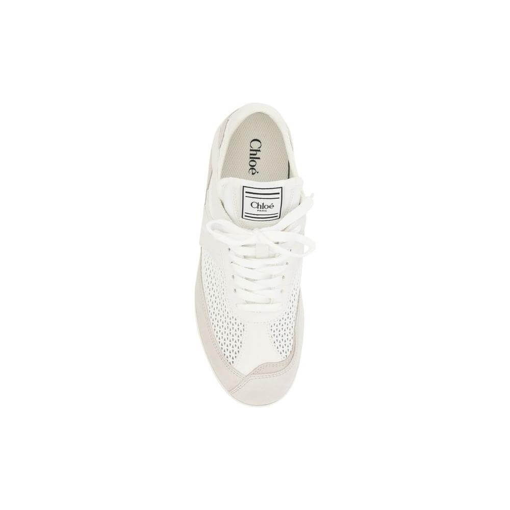 Chloé Kick Sneakers Chloé Antique White