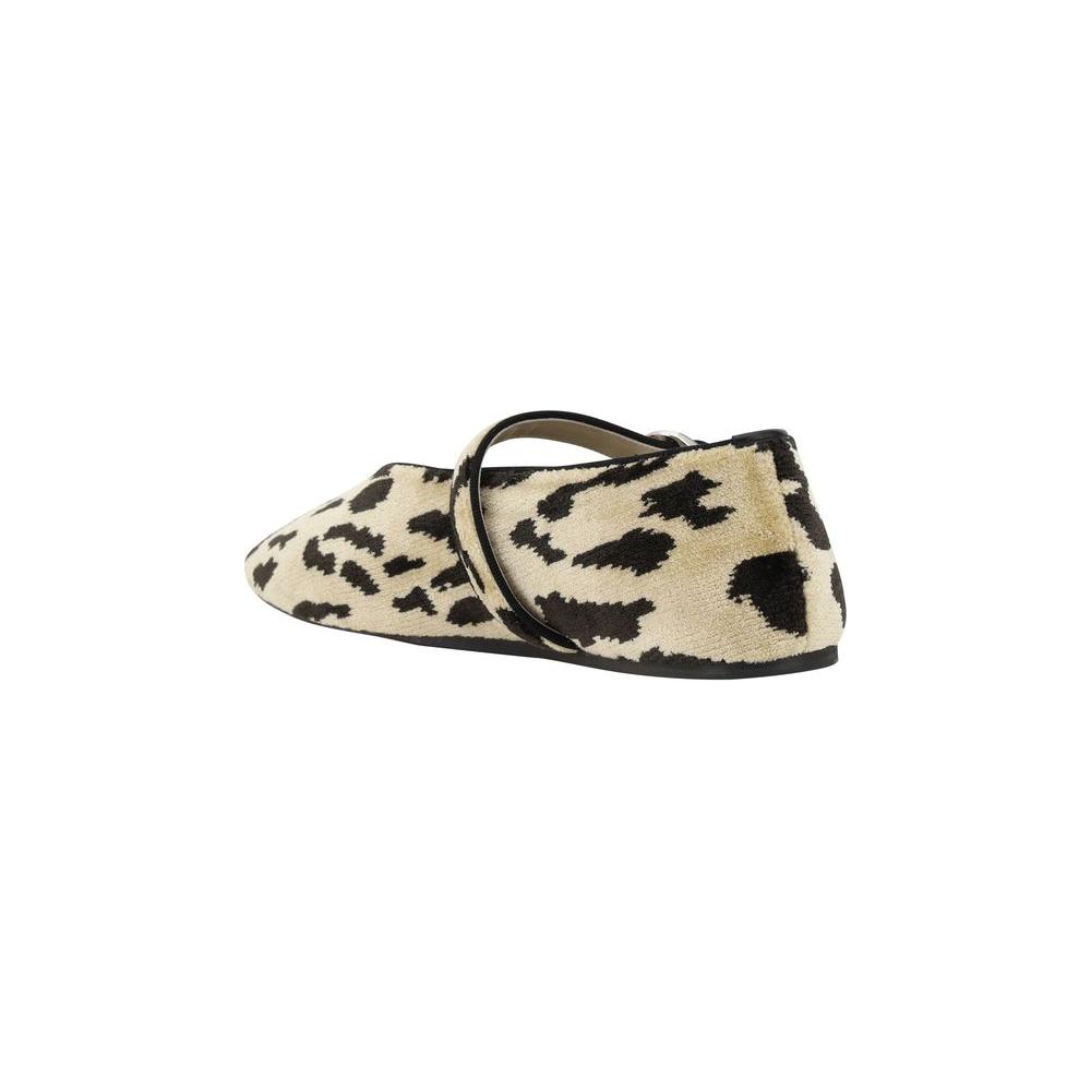 LE MONDE BERYL Leopard Stella Ballerinas LE MONDE BERYL Tan