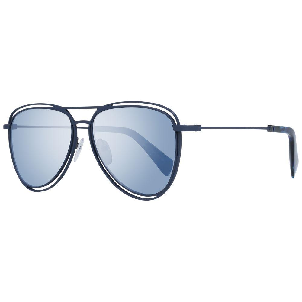 Yohji Yamamoto Blue Men Sunglasses
