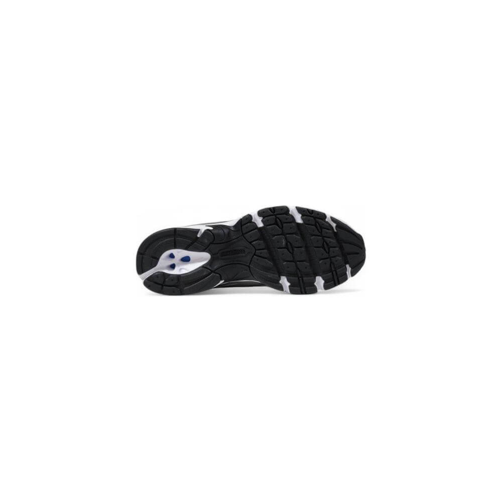 New Balance Blue Artificial Leather Sneaker New Balance Black
