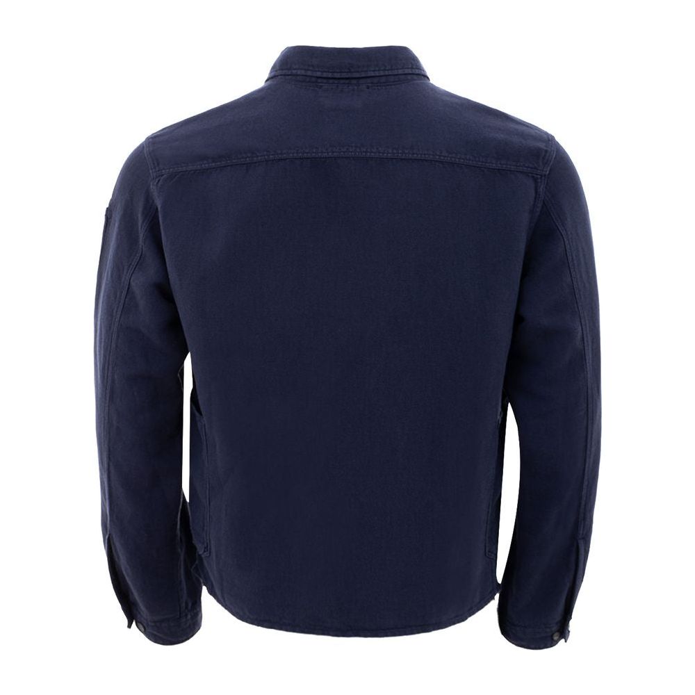 C.P. Company Blue Cotton Shirt C.P. Company Dark Slate Gray