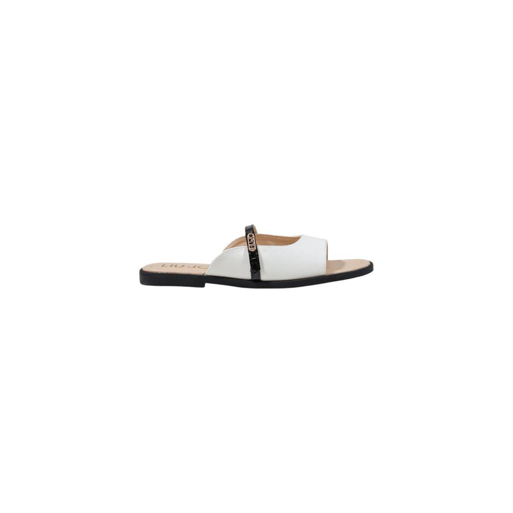 Liu Jo Black And White Polyethylene Sandal Liu Jo Dark Slate Gray