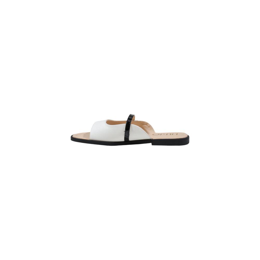 Liu Jo Black And White Polyethylene Sandal Liu Jo Black