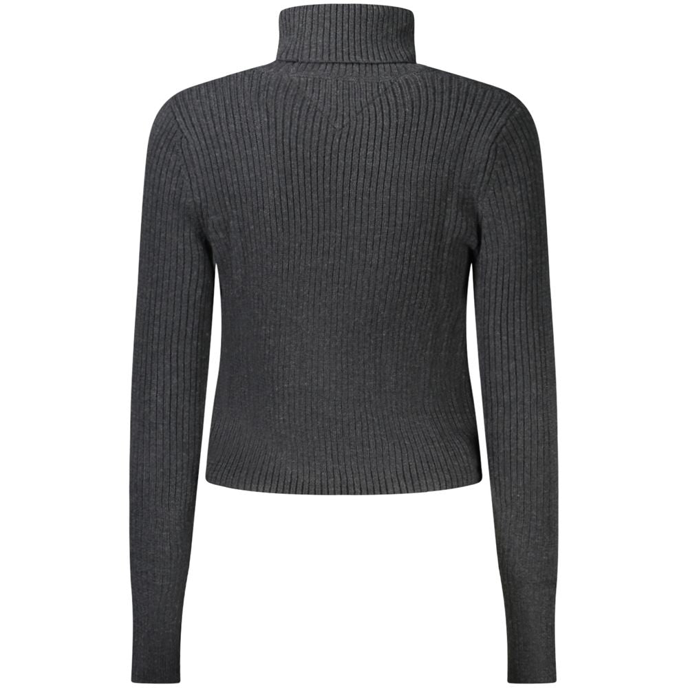 Tommy Hilfiger Black Polyester Women Sweater Tommy Hilfiger Dark Slate Gray