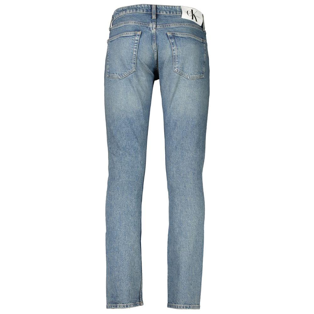 Calvin Klein Blue Cotton Jeans & Pant Calvin Klein Light Slate Gray