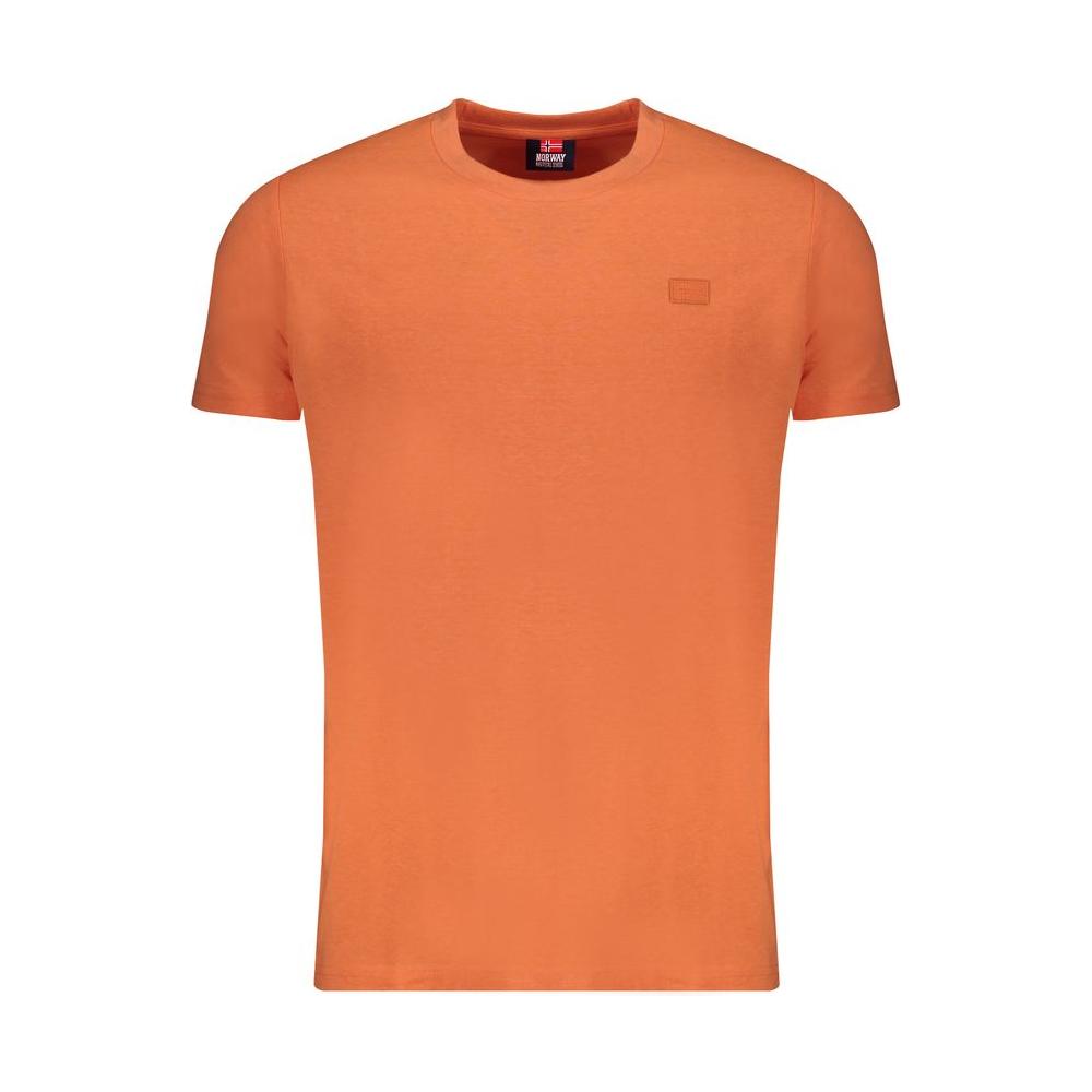 Norway 1963 Orange Cotton T-Shirt Norway 1963 Coral