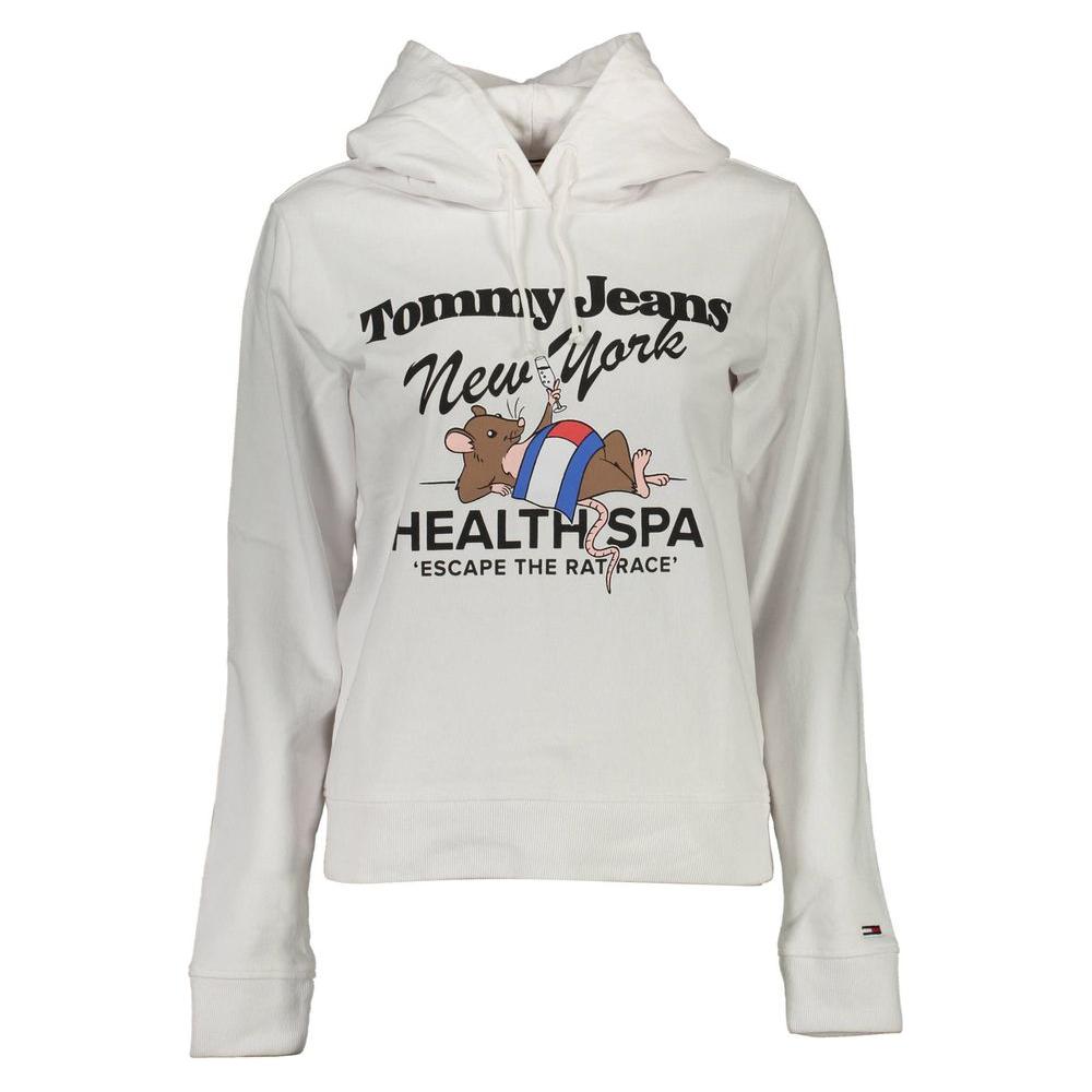 Tommy Hilfiger White Cotton Women Sweater