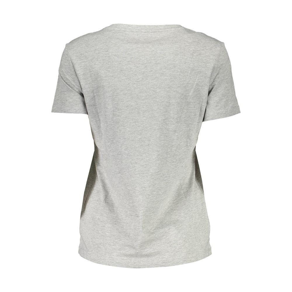 Guess Jeans Gray Cotton Women T-Shirt