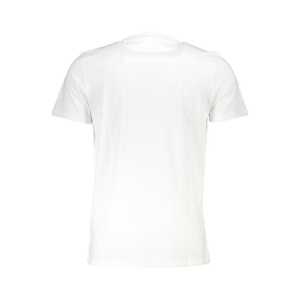 Cavalli Class White Cotton T-Shirt