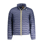K-WAY Blue Polyamide Men Jacket