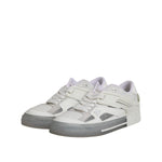 Dolce & Gabbana White Low Top DG Embossed Men Sneakers Shoes
