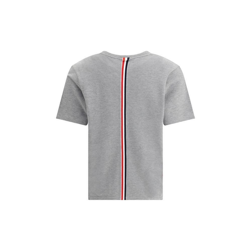 Thom Browne T-Shirt with iconic bands TH-FJS013A00050055-IT40 | M