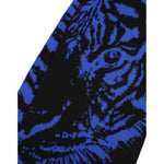 Dolce & Gabbana Blue Black Logo Neck Warmer Wrap Shawl Scarf