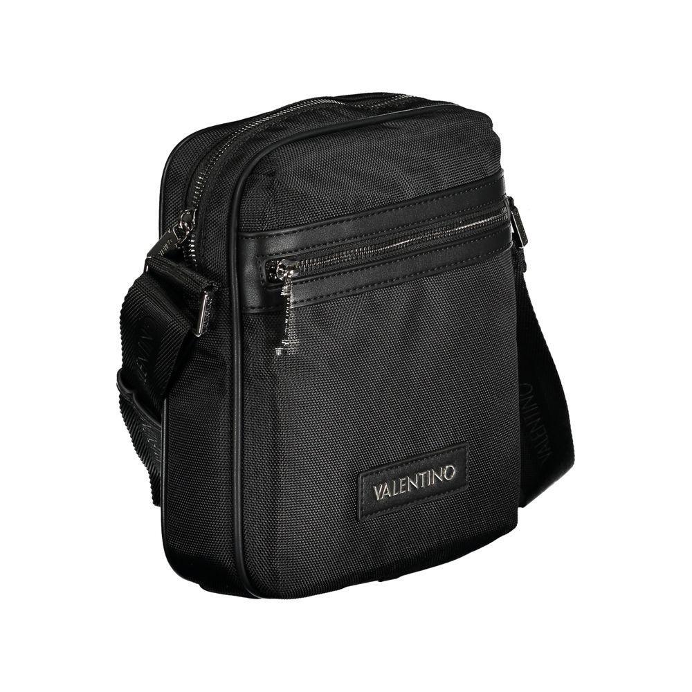 Mario Valentino Black Polyester Shoulder Bag VA-24282