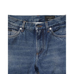 Dolce & Gabbana Blue Cotton Stretch Slim Fit Men Denim Jeans