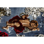 Dolce & Gabbana Blue Cotton Rhinestone Embellish Denim Jeans PAN76445-44