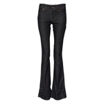 John Galliano Blue Mid Waist Cotton Wide Leg Denim Jeans PAN74828-25