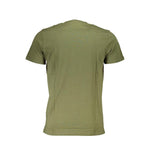 Cavalli Class Green Cotton T-Shirt CA-22255-L