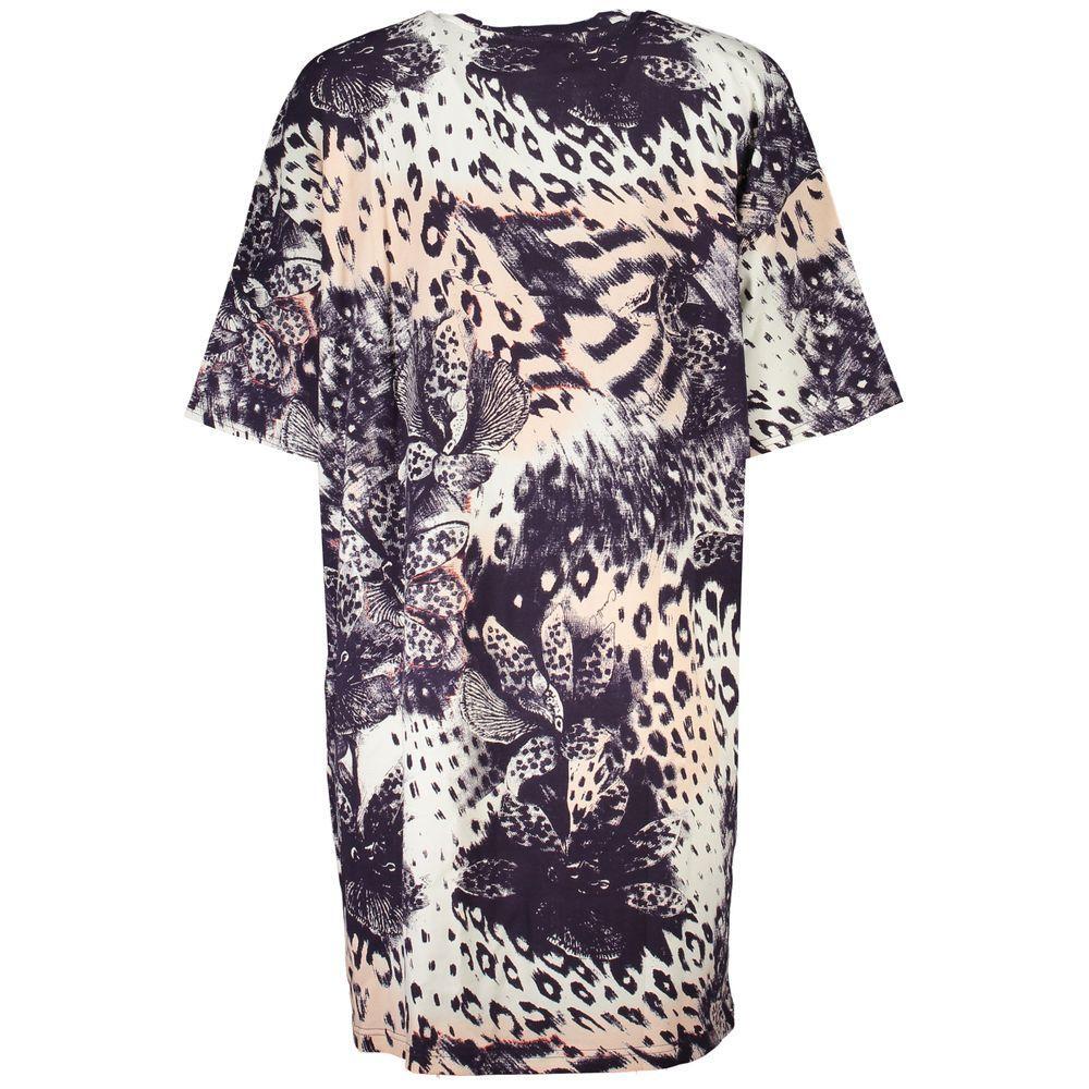 Cavalli Class Pink Cotton Dress CA-26804-L