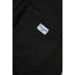 Dolce & Gabbana Black Cotton Logo Skinny Mid Waist Denim Jeans PAN75980-38