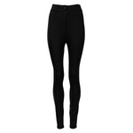 Dolce & Gabbana Black High Waisted Skinny Leggings Pants