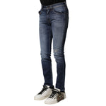Dolce & Gabbana Blue Washed Cotton Slim Fit Men Denim Jeans PAN75596-44