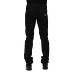 Dolce & Gabbana Black Cotton Skinny Denim Jeans PAN76527-52