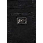 Dolce & Gabbana Black Cotton Skinny Denim Jeans PAN76527-52
