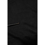 Dolce & Gabbana Black DG Silk Vneck Collared Men Polo T-shirt TSH90353-46