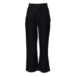 Dolce & Gabbana Blue Cotton High Waisted Flared Denim Jeans PAN76254-40