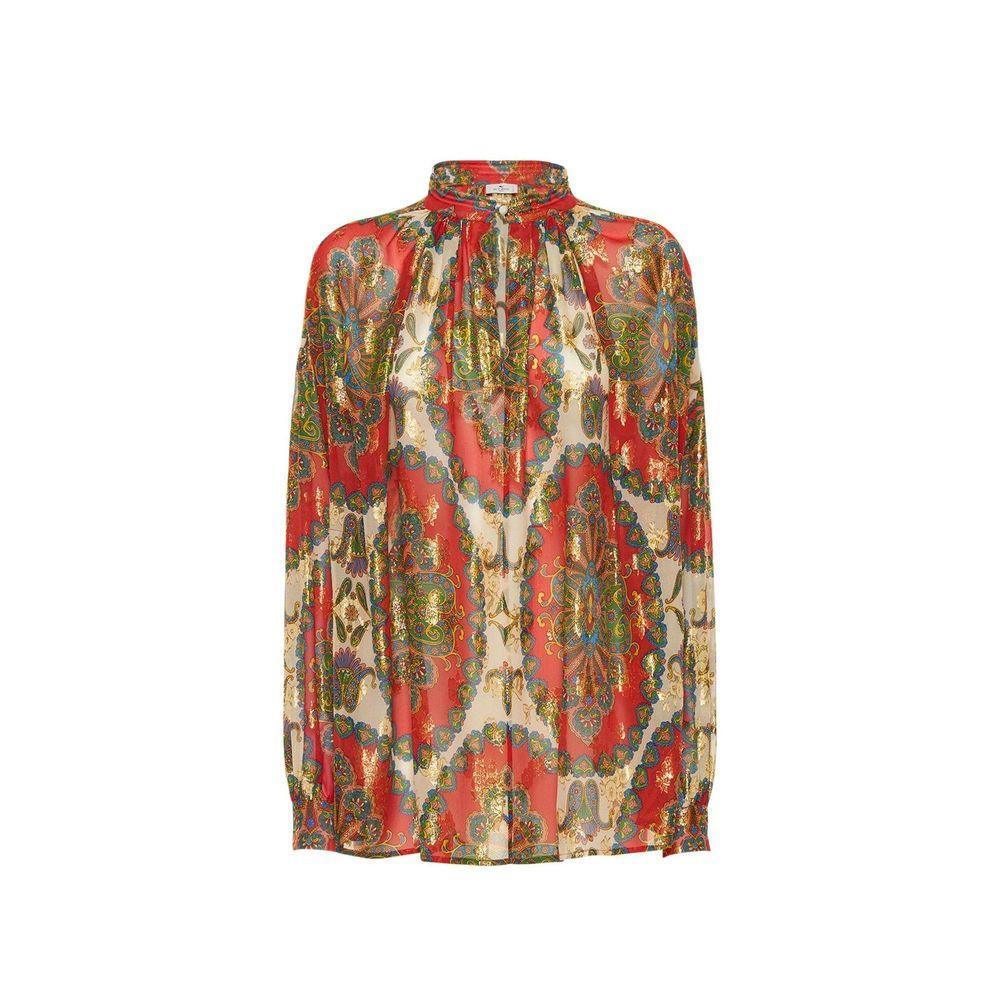 Etro Silk Printed Shirt ET-8736385269972-42