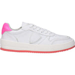 Philippe Model White Leather Sneakers PH-15093896347913-EU35/US5