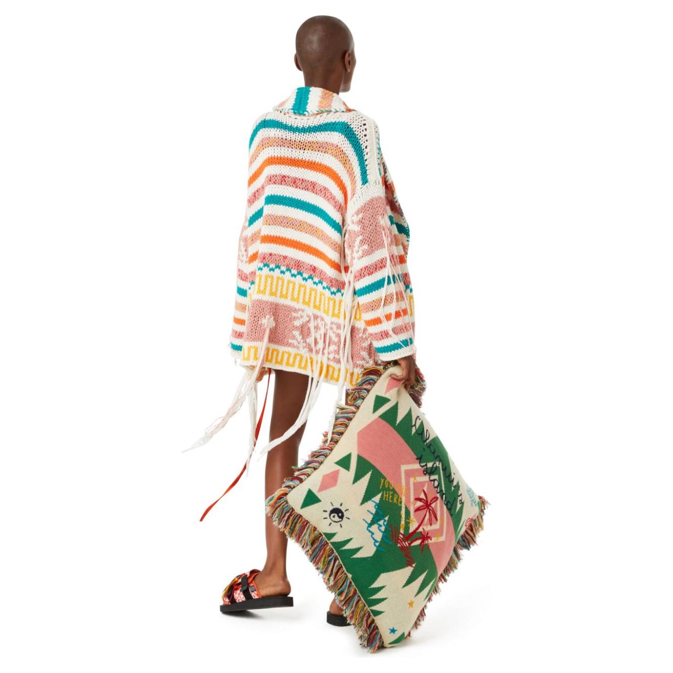 Alanui Sweaters MultiColour Topwear Alanui Light Gray