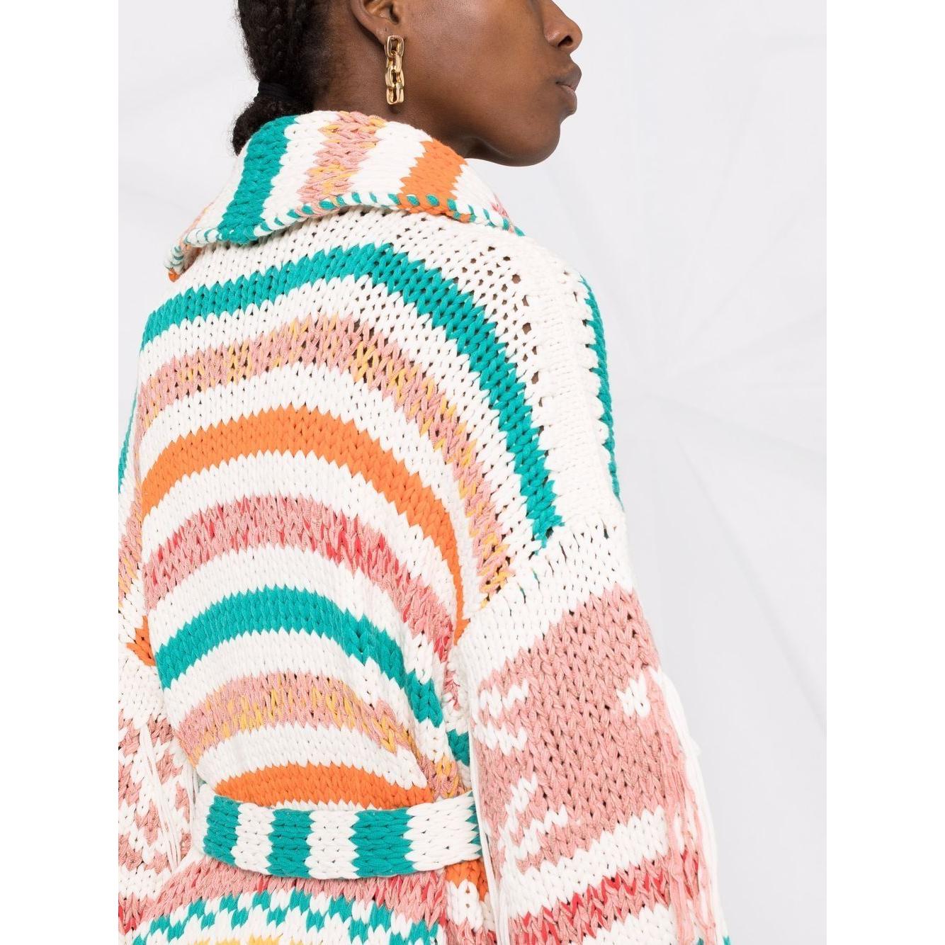 Alanui Sweaters MultiColour Topwear Alanui Antique White