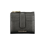 Coccinelle Black Leather Women Wallet CO-39523
