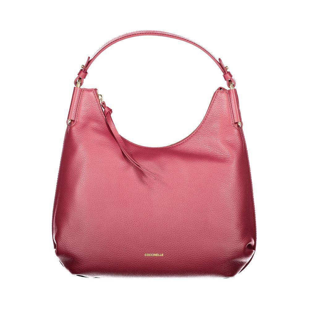 Coccinelle Purple Leather Women Handbag CO-39526