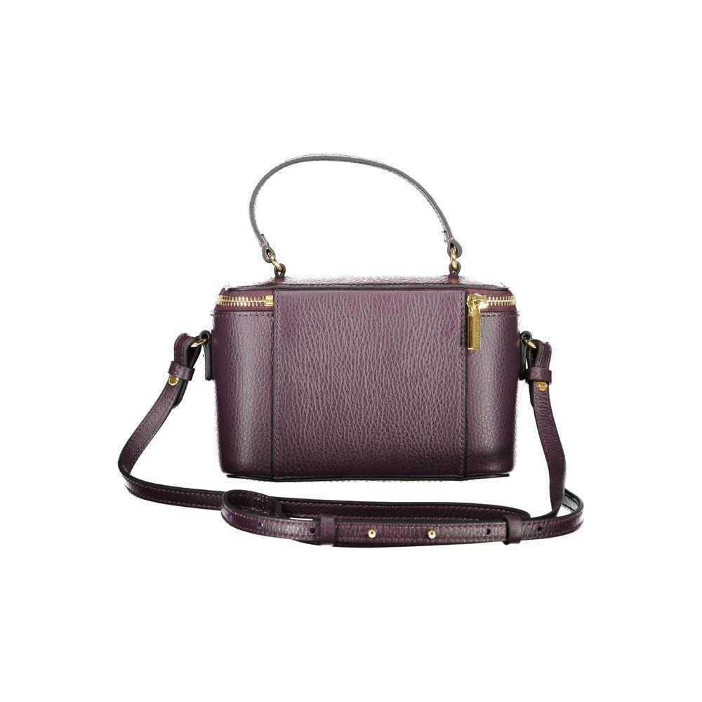 Coccinelle Purple Leather Women Handbag CO-39537