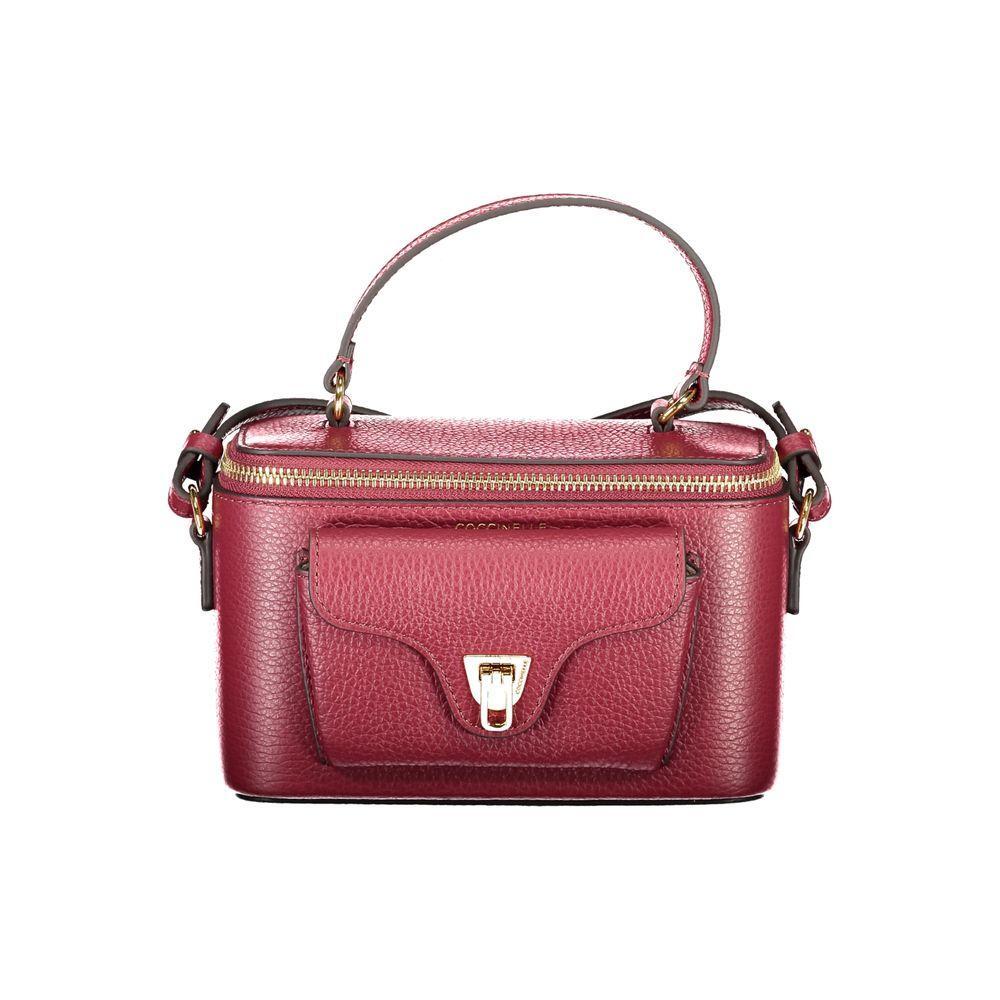 Coccinelle Purple Leather Women Handbag CO-39554