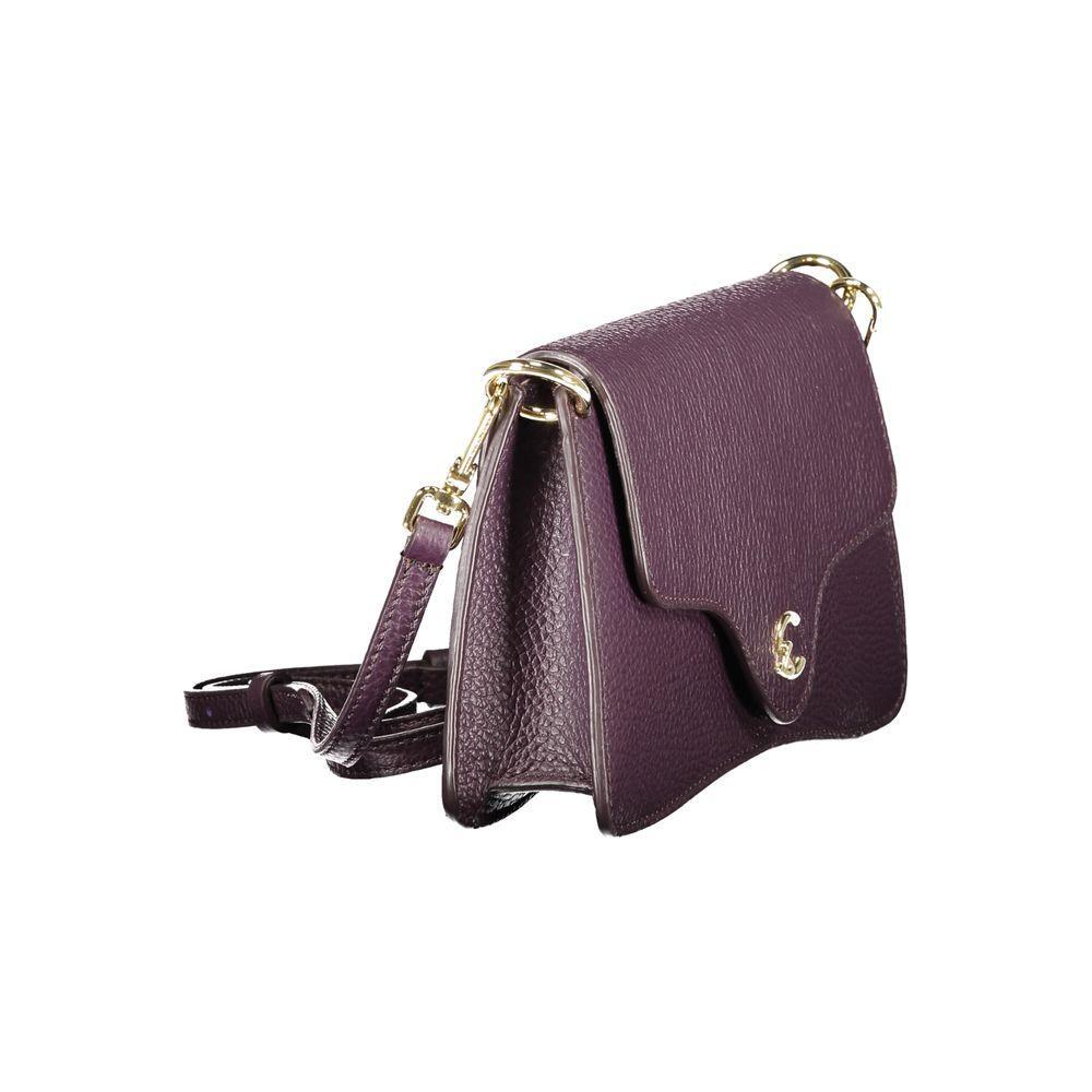 Coccinelle Purple Leather Women Handbag CO-39563
